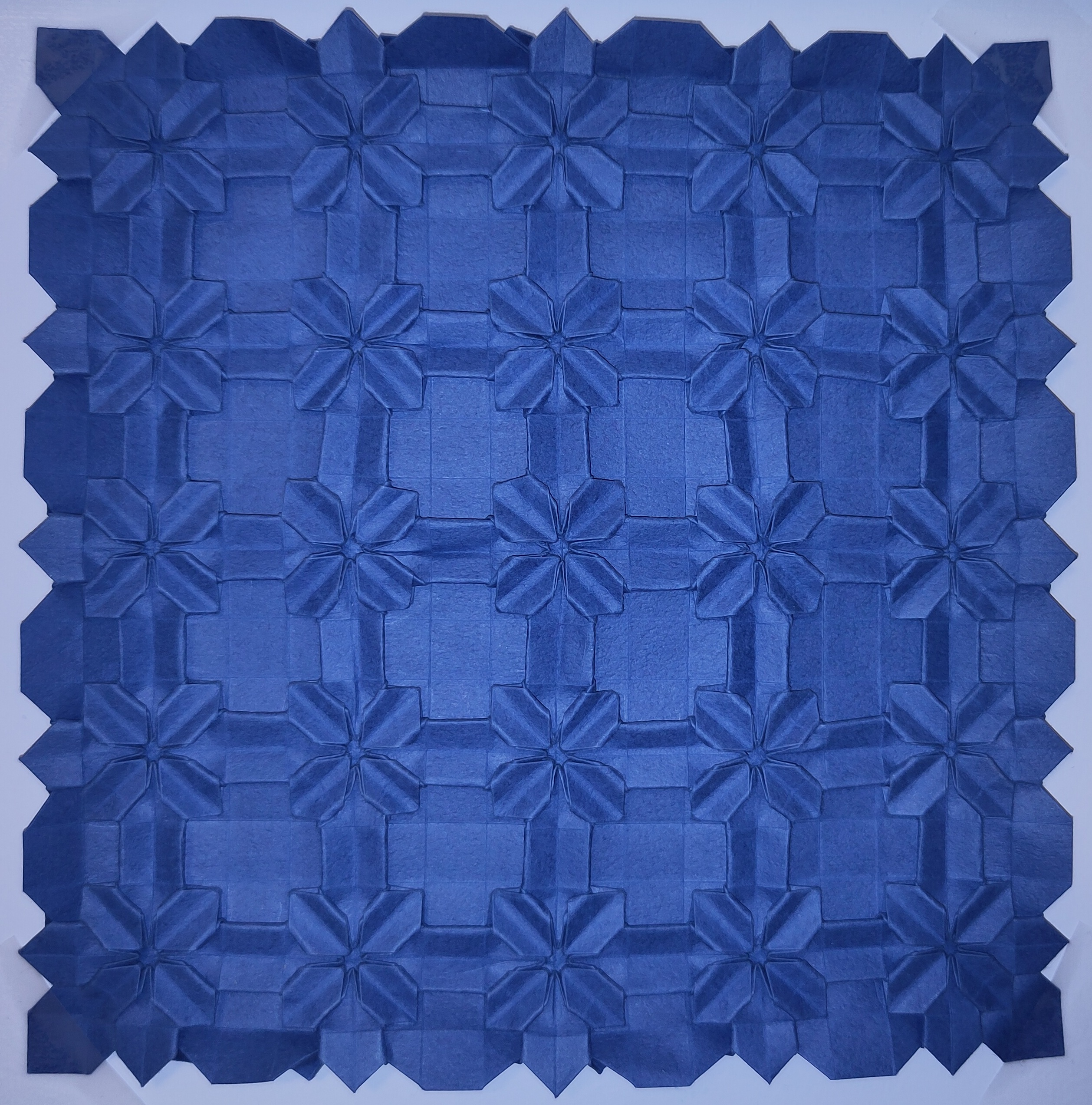 5 x 5 hydragea tesselation