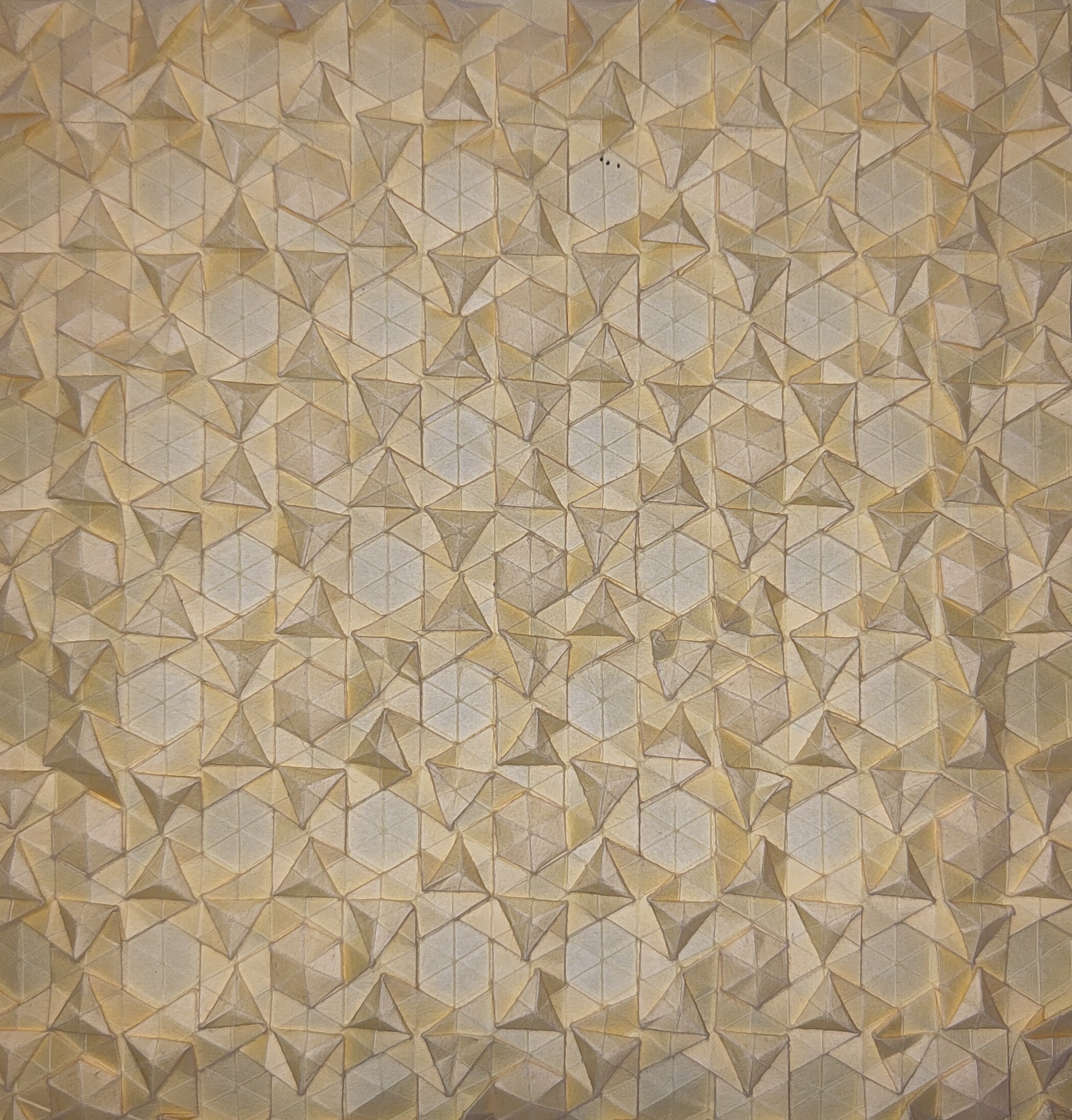 Hexagons and triangle twists