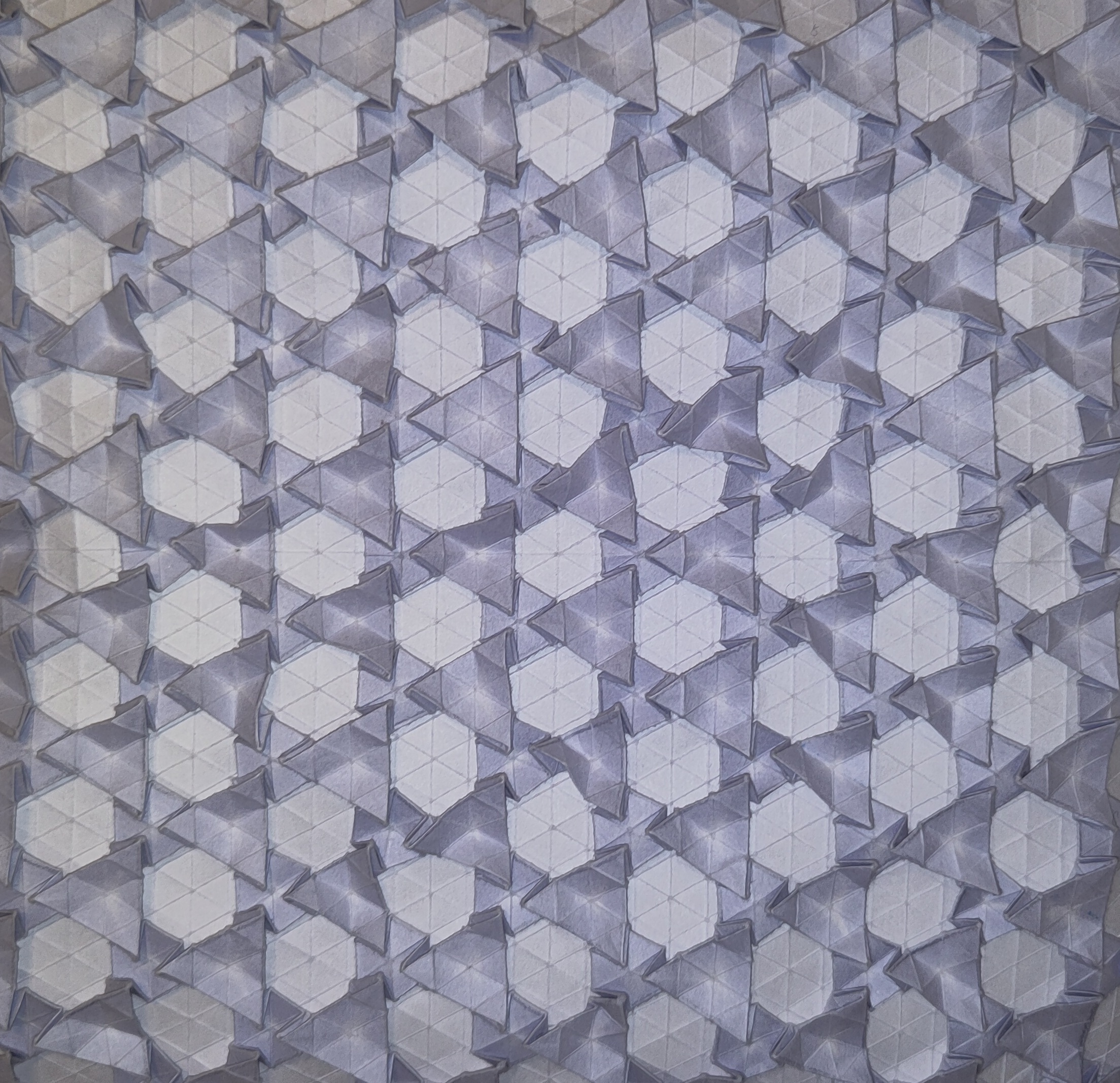 Stacked triangles tesselation